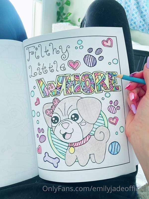 This colouring book really speaks to me 😏