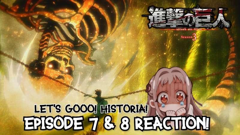 [Full length] Shingeki no kyojin 3x7 & 3x8