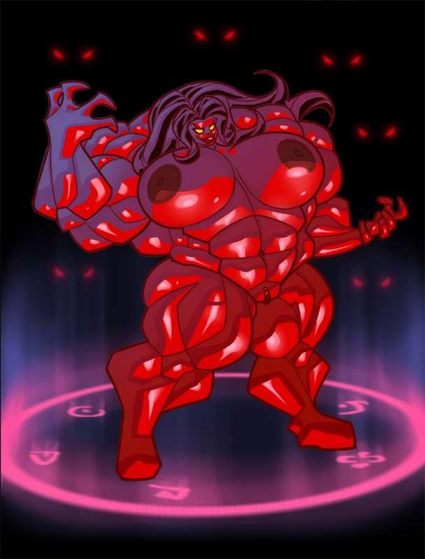 Madelyne Pryor 6 Red She-Hulk version