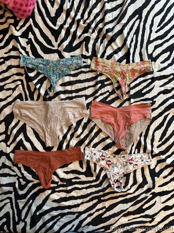 Some new undies up on my depop <3 @ meatloafy