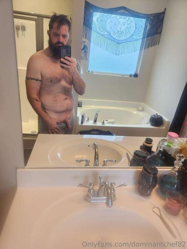 Fresh out of the shower
