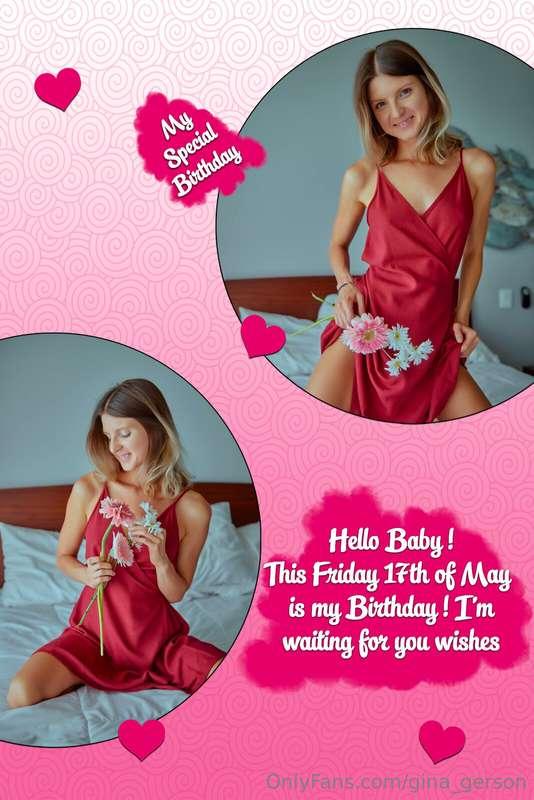 ❗️𝐌𝐘 𝐁𝐈𝐑𝐓𝐇𝐃𝐀𝐘 𝐂𝐀𝐌𝐏𝐀𝐈𝐆𝐍🎁🎁 This Friday 17th of May is my Birth..