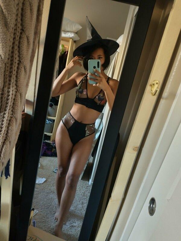 new lingerie and new hat ?