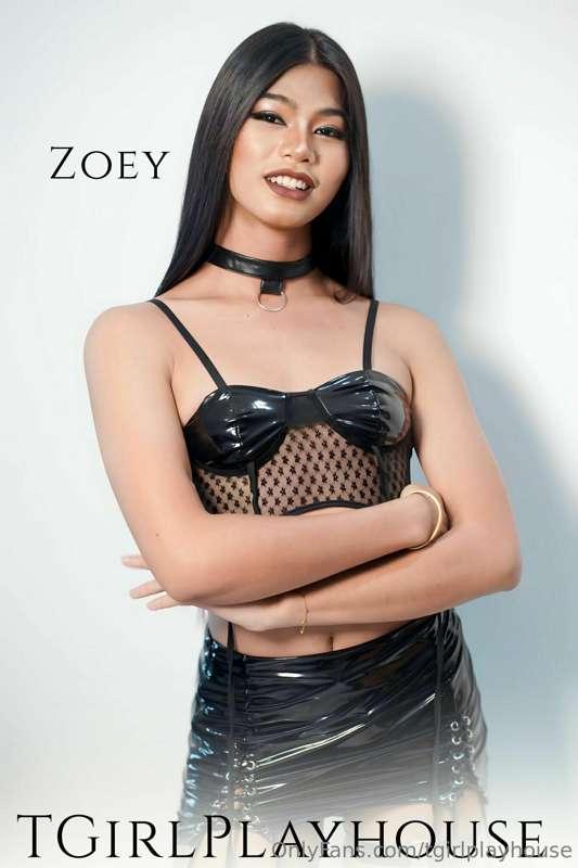 Ladyboy Zoey is our next Playhouse guest eager for some BBC...