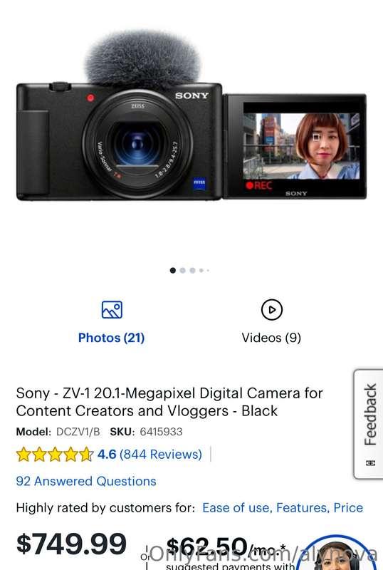 Hello, I want to start recording my films with a better came..