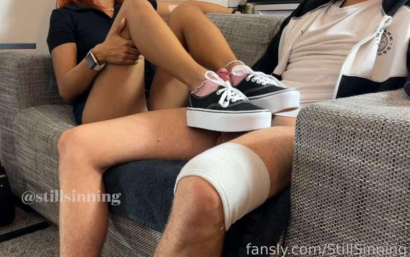 My new Vans need a fresh load. Can you help me with that? 🤭💦