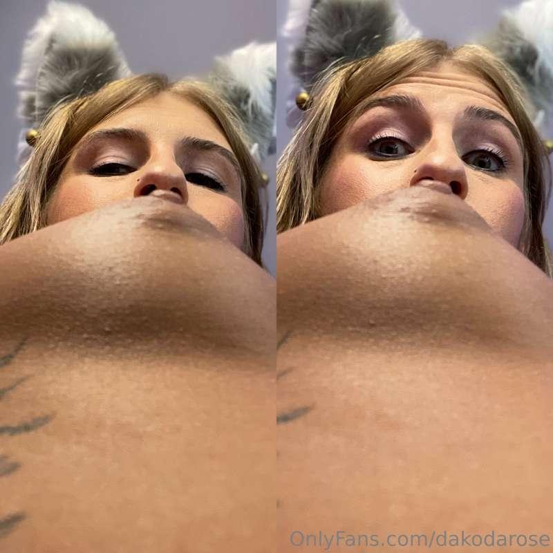 You just realized you wokeup with boobs