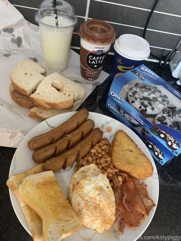 I was extra hungry this morning...