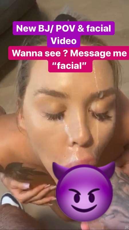 Full 5 min BJ video / POV / facial / deep throating. Message..