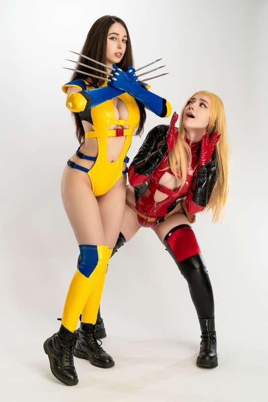 Deadpool x Wolverine bonus set 💛💙💕❤️🖤