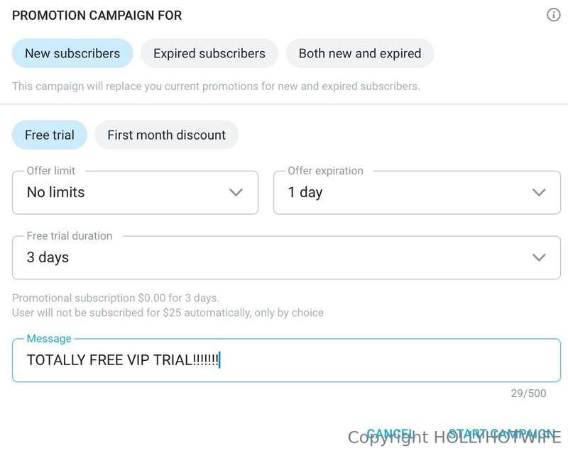 You're not going to believe this...I keep my VIP page VERY e..