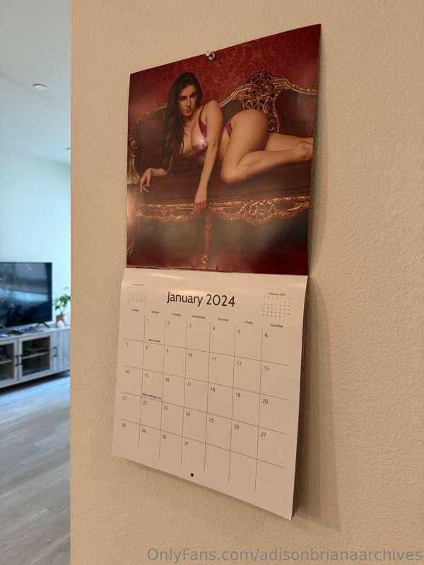 20 CALENDARS LEFT!!! 2024 hottest of me ;)  SHOPFLOORPLAY.co..