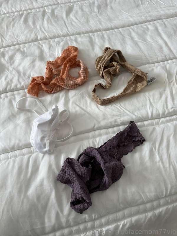 Want a pair of my panties? Thursday thong special....only $7..