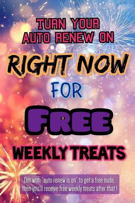 TURN YOUR RENEW ON FOR EXCLUSIVE UNSEEN VIDEOS IN YOUR INBOX EVERY FRIDAY AT 1PM EST 

HERES A FREE TRIAL LINK IN CASE YOU ARENT SUBSCRIBED YET 😱😱😈😉 

https://fans.ly/subscriptions/giftcode/NjY4NjIyMjczNjQ4Nzk1NjQ5OjE6MTozZGU0MjQyMmNk

#bbc #blackporn #boobs #bigboobs 