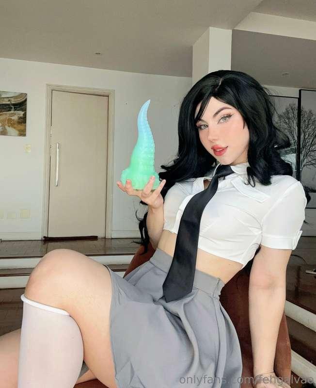 Have I already shown you my new dildo?✨ I received it a shor..