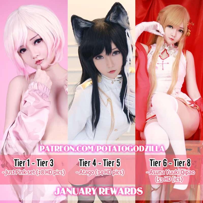 JANUARY'S REWARDS SENT OUT!!! ♡