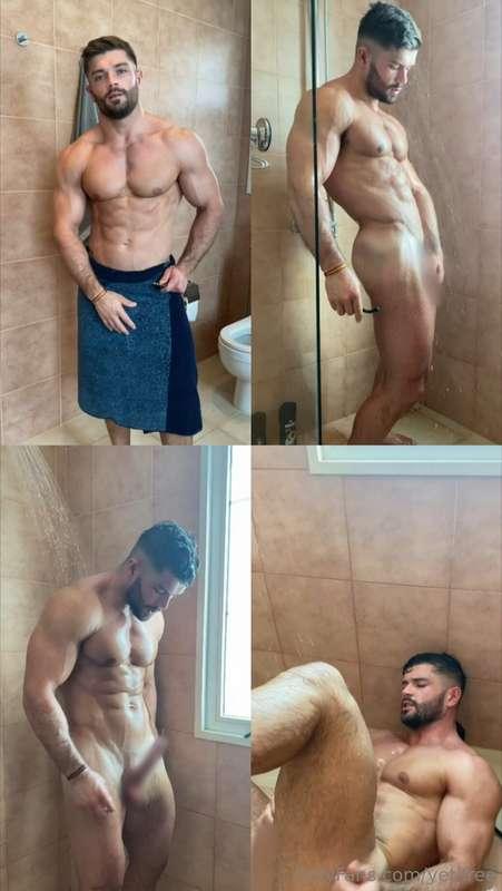 Video 86In this shower video, I shave my dick, then I get ve..