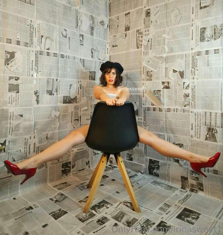 Could I sit on your legs?😏