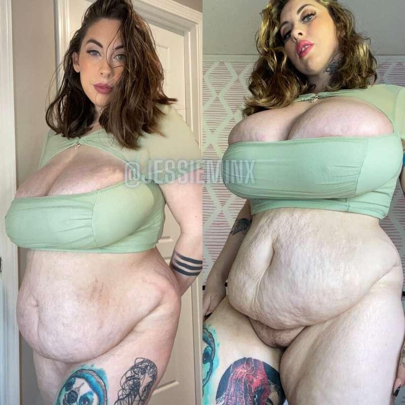 Before/After

My belly was almost touching my sloth tattoo 🙃..