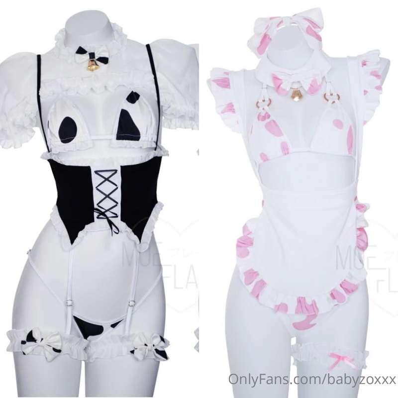 Which outfit should I film with @barelymari in?