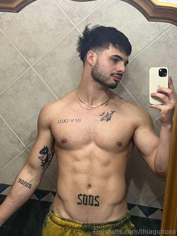 👀🥵 How does my tattoo look on me, do you want to see more of..