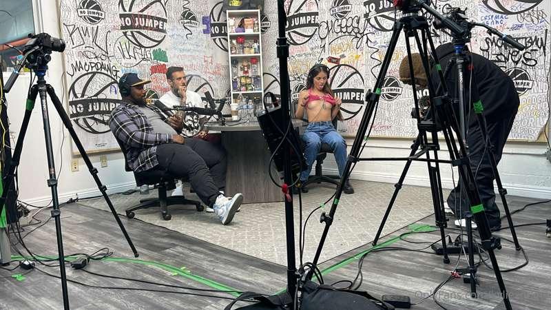 BTS today on @nojumper #titties