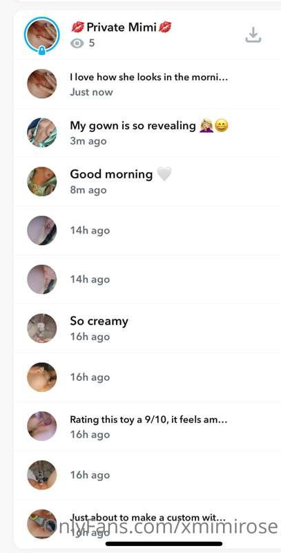 Gahhhd I’ve missed having a private snap! I will be uploadin..