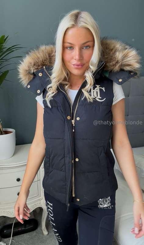 STRIP NUDE WEARING JUST MY HOLLAND COOPER GILET😈