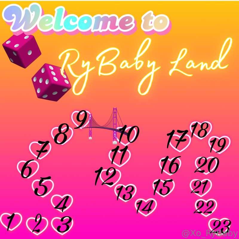 WELCOME TO RYBABY LAND!! LETS PLAY!   TIP TO ROLL THE DICE A..