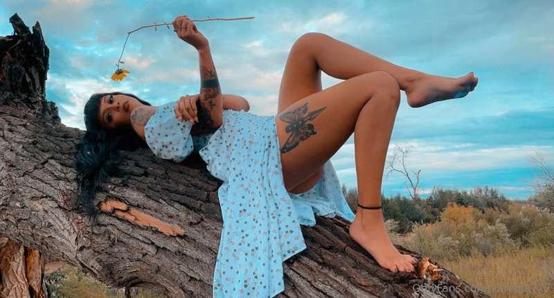 Show these some love I had to climb in a tree with no shoes ..
