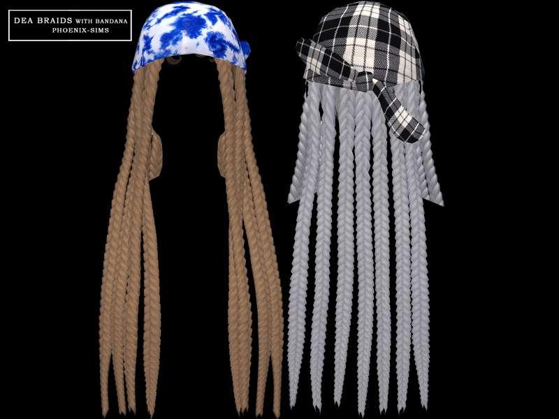 DEA BRAIDS WITH BANDANA