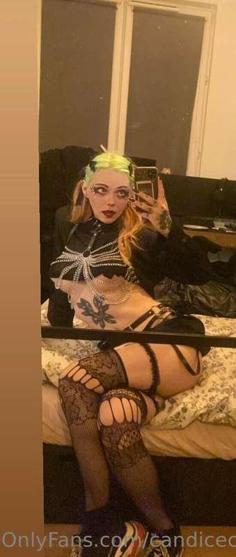 Party girl is ready