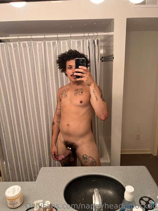 Post gym shower time