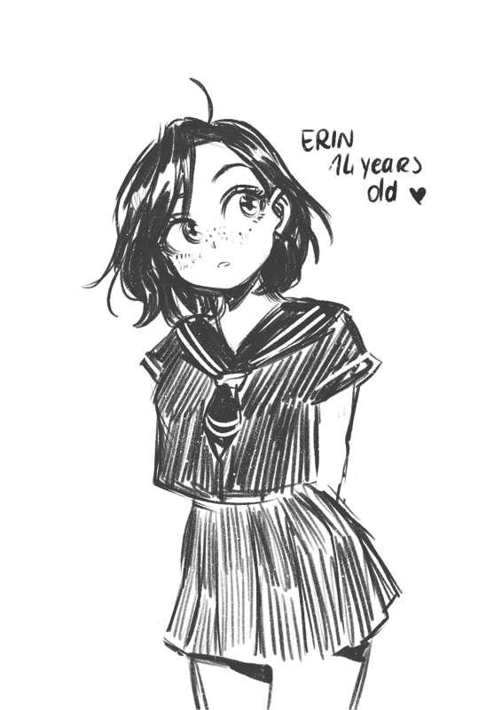 Cute middle school Erin ❤️