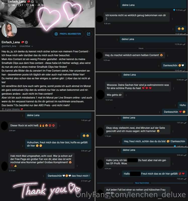 Erstmal wirklich vielen vielen lieben Dank an jeden einzelne..