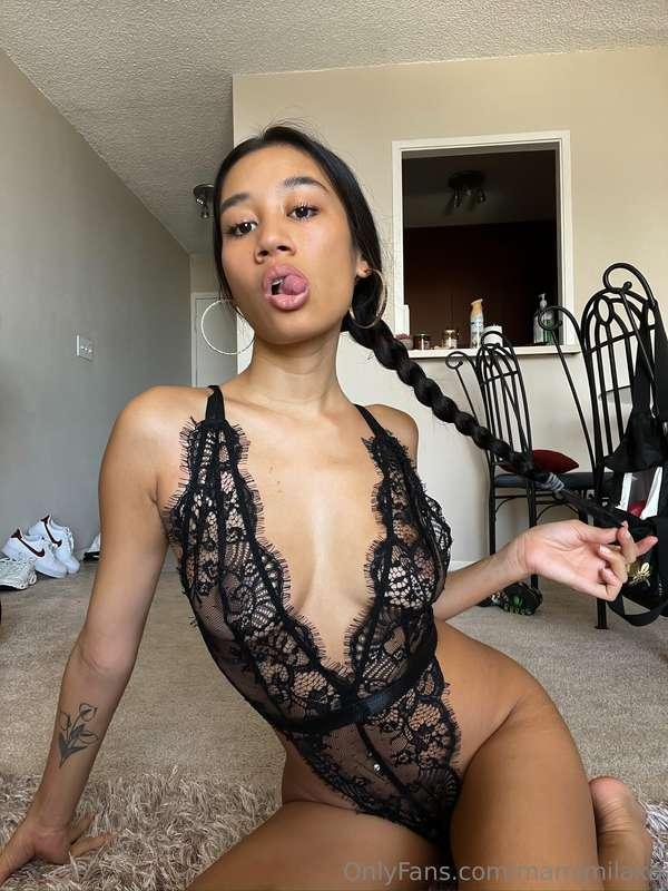 Love my little black see thru lingerie 🤪