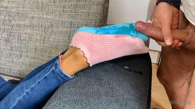 Don’t think I own socks that haven’t been cummed on at least..