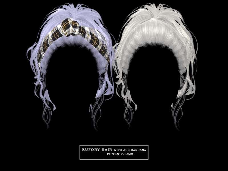 EUFORY HAIR WITH ACC BANDANA
