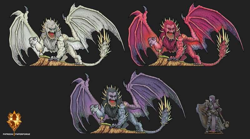 Manticore Color Variants!