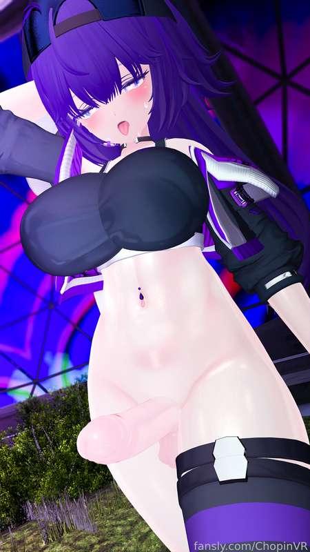 I can't help but stroke myself when I think of you 💜


VA sound pack: NekoNyan_VA
SFX library: joelloopez

#vr #vtuber #anime #hentai #lewdtuber #fyp #boobs #butt