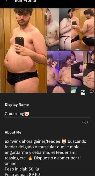 I used my gainer pics on Grindr and THIS happened... 
