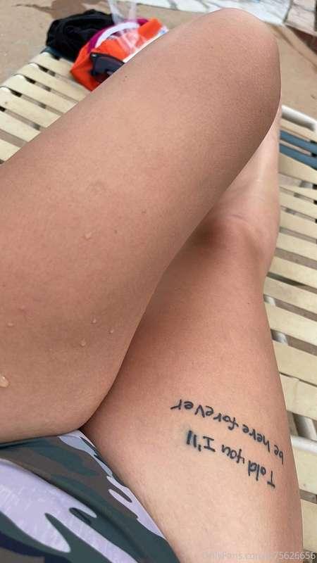 Who wants to rub sun lotion on me?