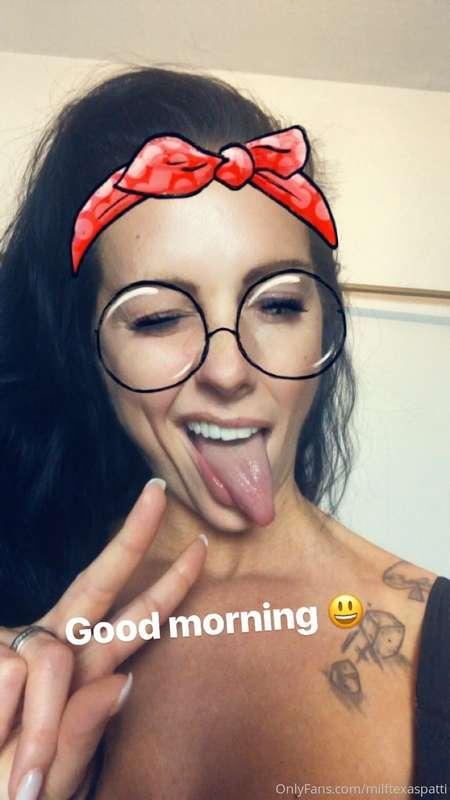 Good morning my lovers today will be a beautiful day