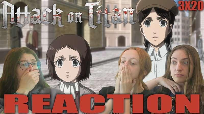 Attack on Titan (SUB) - 3x20 That Day - Reaction