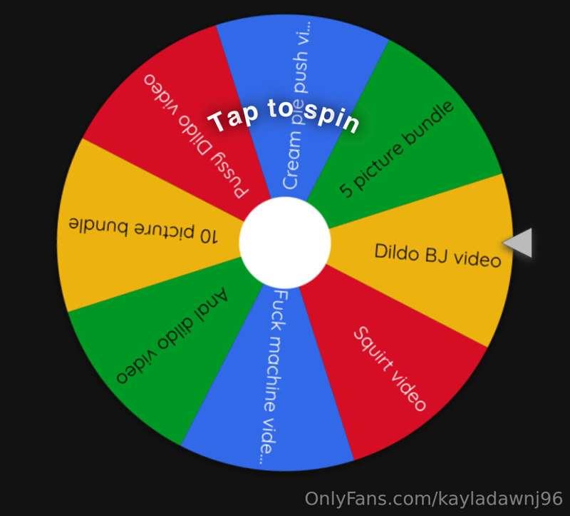 Hey everyone!! Let’s play a new game of spin the wheel! Vide..