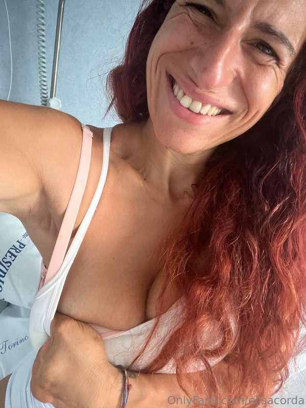 Tesoro immagina di essere il dottore.. guarda cosa vedresti ..