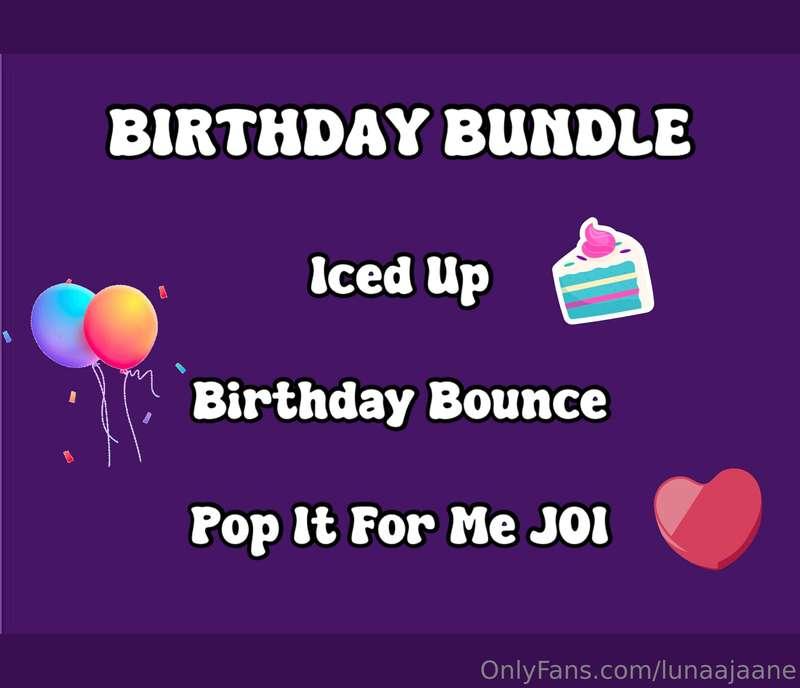 IT’S MY BIRTHDAY and to celebrate I recorded a brand new bir..