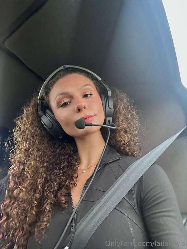 in the cockpit