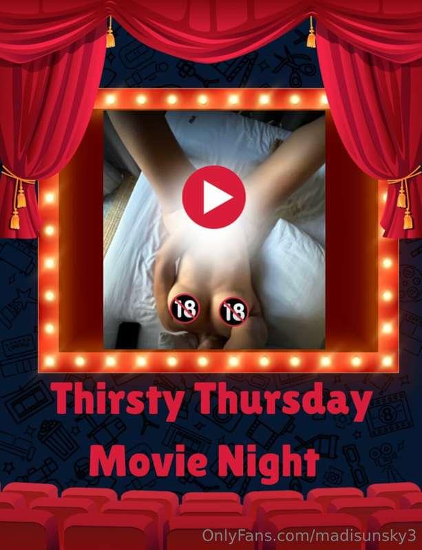 MOVIE NIGHTTTT🥳🎥 Tonight at 10pm CST / 8pm PST!  Staring ME⭐..