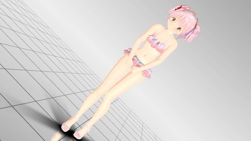 MMD Madoka Bikini DL